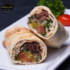 Chicken,Beef, Lamp Kabab Wrap Kabab and Thali Menu Canada
