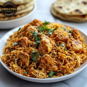 Chicken Biryani Kabab and Thali Menu Canada