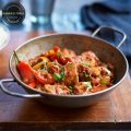 Chicken Jalfrazi Kabab and Thali Menu Canada