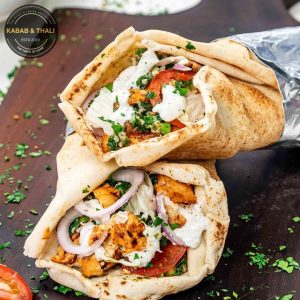 Chicken Tikka Wrap Kabab and Thali Menu Canada