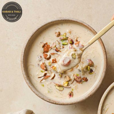 Kheer Kabab and Thali Menu Canada