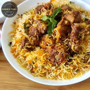 Mutton Biryani Kabab and Thali Menu Canada