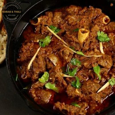 Mutton Karahi Kabab and Thali Menu Canada