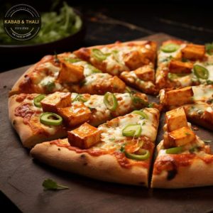 Paneer Pizza Kabab and Thali Menu Canada