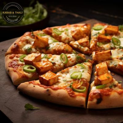 Paneer Pizza Kabab and Thali Menu Canada