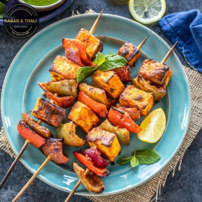 Paneer on the Rocks Kabab and Thali Menu Canada