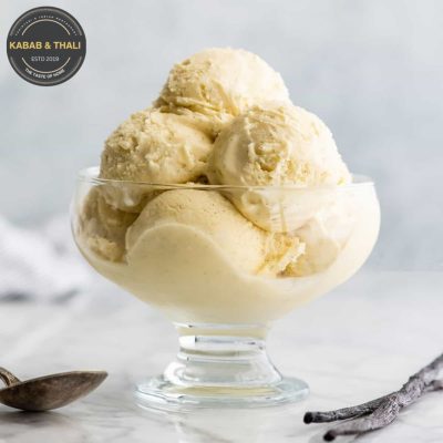 Vanilla Ice Cream Kabab and Thali Menu Canada