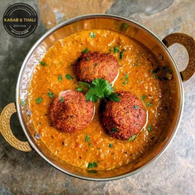 Veg Kofta karahi Kabab and Thali Menu Canada